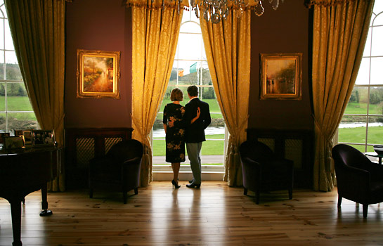 Michael Flatley and his wife Niamh O'Brien